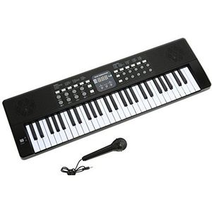 AXMAN LP5450 Keyboard incl. microfoon en voedingsaansluiting, 54 toetsen, werkt op batterijen 6 x AA (voeding en batterijen niet inbegrepen)