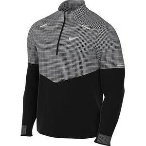 Nike Therma-FIT Sphere Shirt - Zwart - Polyester - Waterafstotend - Reflecterende Details