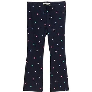 TOM TAILOR meisjes leggings, 37132 - Navy Multicolor Heart Print, 92-98