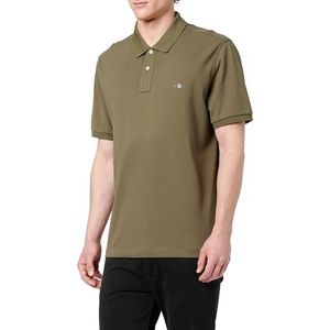 GANT - Poloshirt - Wit - Katoen - Korte Mouwen