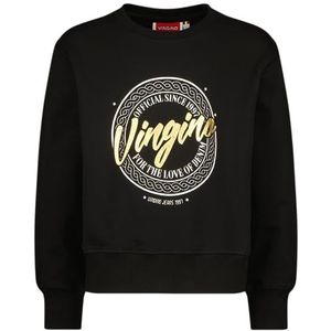 Vingino Narisse Sweater voor meisjes, zwart (deep black), 24 Maanden