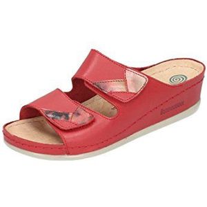 Dr. Brinkmann Damesslippers, rood, 42 EU