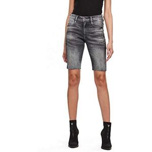 G-STAR RAW Dames 4311 Noxer High Slim Shorts, Vintage Basalt A634-b168, 26W Regular