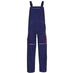 Planam tuinbroek ""Basalt"" maat 64, marine/rood, 2832064