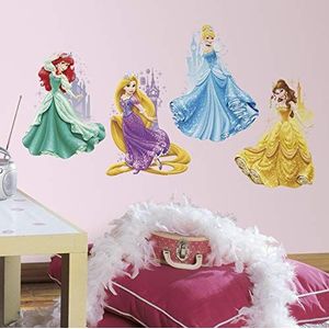 RoomMates Disney Prinsessen en Castles Giant, meerkleurig