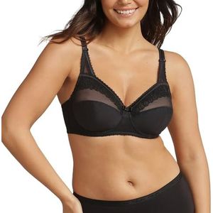 Playtex - Cœur Croisé - Omsluitende BH - Zwart - Polyamide