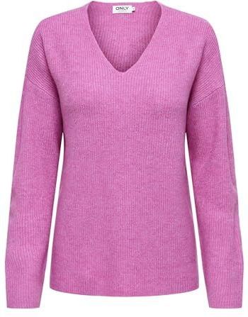 Only - Camilla - V-hals Trui - Dames - Lange Mouwen - Regular Fit