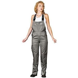 Leber&Hollman LH-WOMBISER_S50 Wovico beschermende tuinbroek, grijs/staalblauw, 50 maat