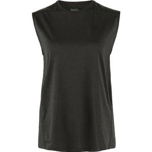 Fjallraven 14600162-550 Abisko Day Hike Tank Top W Tank Top Dames Zwart Maat XL, Zwart, XL