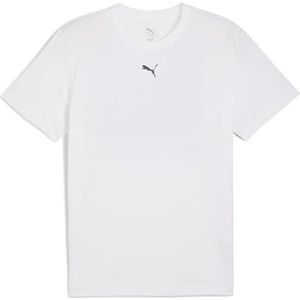 Puma - Sweater - Wit - Regular Fit - Korte Mouwen