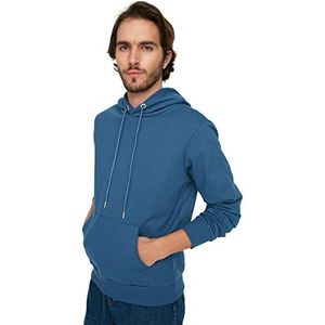 Trendyol TMNAW20SW0162 Volwassenen Mannen Sweatshirt single - indigo