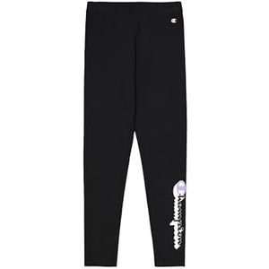 Champion Legacy Graphic Shop W (117467) - TCV Cotton Lycra Leggings, Zwart, M Dames FW24, Zwart, M