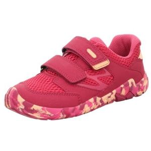 Superfit Trace sneakers voor meisjes, Rood Roze 5000, 25 EU Schmal