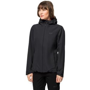 Jack Wolfskin Dames Besler 2L Jas, Zwart, S