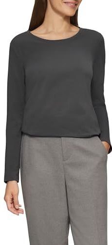 Shirt - Effen - Lange Mouw - Normale Pasvorm - Jersey