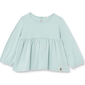 United Colors of Benetton T-Shirt M/L 3MAAA1011, lang shirt, watergroen 17H, 82 kinderen