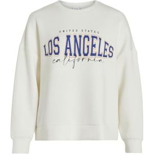 Vila Visif oversized sweatshirt voor dames, Optische sneeuw/afdrukken: Combo 1 Lot, L