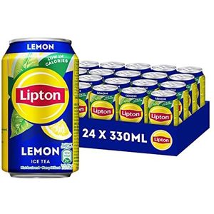 Lipton Ice tea Lemon no bubbles blik 24 x 330 ml