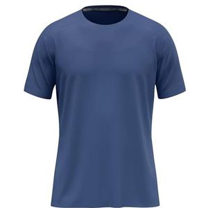 JAKO Uniseks T-shirt Uni, Nachtblauw, L