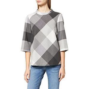 ESPRIT Collection Damesblouse, grijs (dark grey 020), 34