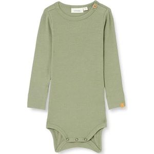 NBMGAGO LS Slim Body Lil NOOS, Agave Green/Detail: solid, 56 cm