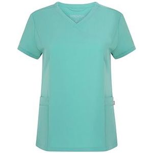 VELILLA 535221S - Stella, PureStretch pyjama met korte mouwen voor dames, kleur Fiji, maat L, Fiji, L