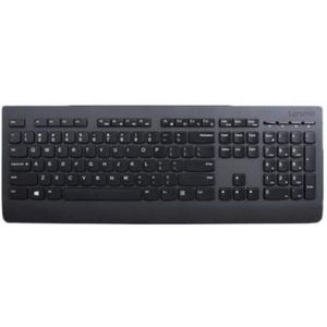 Lenovo 4X30H56868 toetsenbord Universeel RF Draadloos QWERTY Spaans Zwart