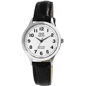 Q&Q Dames analoog digitaal automatisch horloge met armband S7233216, Meerkleurig, Klassiek