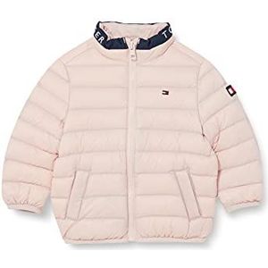 Tommy Hilfiger Unisex Light Down Jacket Jacket voor kinderen, Delicate pink., 74