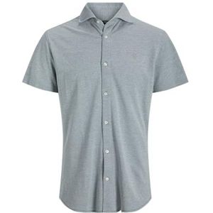 JACK & JONES Heren Jprblalance Pique S/S Shirt SMU, Stormy Sea, XS