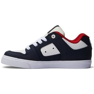 DC Shoes Pure sneakers voor jongens, DC Navy Ath Red, 39 EU