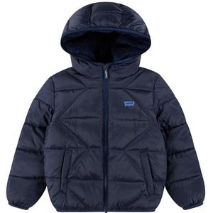 Levi's LVB SHERPA GEVOERDE PUFFER JKT, Jurk Blues, 8 jaar