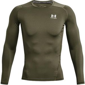 Under Armour Heren UA HG Armour Fitted SS, getailleerd onderhemd voor oefeningen, gymtop voor heren met HeatGear stof