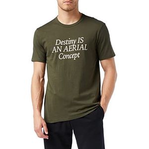 United Colors of Benetton heren t-shirt, militair groen 27v, XS