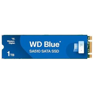 WD Blue SA510 SATA SSD 1 TB (tot 560 MB/s, Acronis True Image for Western Digital, gratis proefversie voor drie maanden van Dropbox Professional, 5 jaar beperkte garantie) M.2