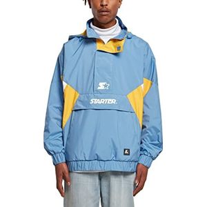 STARTER BLACK LABEL Starter Windbreaker Jacket voor heren, hrznblu/clifrniyllw/white, L