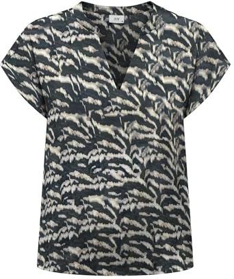 JDY - Blousetop - V-Hals - Korte Mouwen - Volumineuze Mouwen - Regular Fit