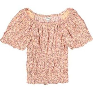 O42431_Girls Shirt ss, Fresh Peach, 164 cm