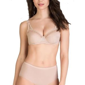 Playtex Met beugels van microvezel, gekruiste hart, perfecte grip voor 1 vrouw, Beige, 90G