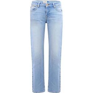 LTB Jeans Dames Fallon 300 - Straight Mid Rise Basic-5-Pocket Light Wash Blauw katoenmix - Maat W34L30, blauw, 34W / 30L