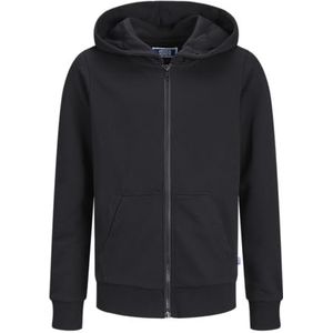 JACK&JONES JUNIOR Jjebradley Sweat Zip Hood Noos Jnr, zwart, 116 cm