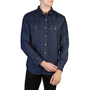 Levi's Barstow Western Standard Shirt Mannen, Indigo Rinse, XXL