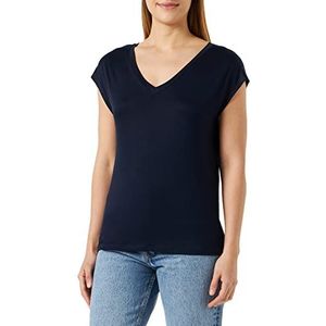 United Colors of Benetton T-shirt 3Z12D400M, donkerblauw 016, M dames, donkerblauw 016, M