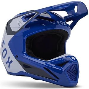 FOX Racing Unisex Adult Fox V1 Lean Blue Helm XL