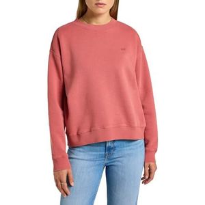 Lee Crew SWS sweatshirt voor dames, bruin (cinnamon), L