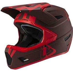 Leatt 1019303662 MTB-helm, unisex, volwassenen, rood/robijn, maat: L