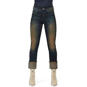 G-Star Raw Dames Jeans Noxer Straight, Antic Blight Green C052-b814, 27W / 34L
