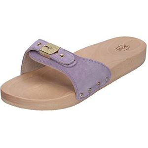 Scholl Pescura Flat Damessandalen, Lila, 39 EU