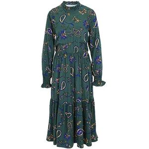 Tamaris Balsas lange jurk voor dames, Garden Topiary Paisley Aop, 42