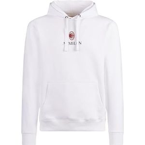 AC Milan GIL Classic Crest White_Man Hoodie Unisex - volwassenen